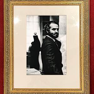 Gianni Versace, Milan, 1985 by June Newton 