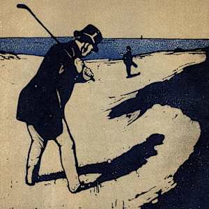 Golf 1897 by William Nicholson