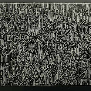 Composition I by Eduardo Paolozzi 