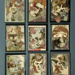 Nine Heads #5 by Eduardo Paolozzi 