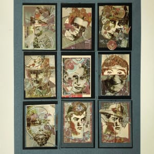 Nine Heads #5 by Eduardo Paolozzi 