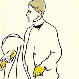 William Nicholson by James Pryde