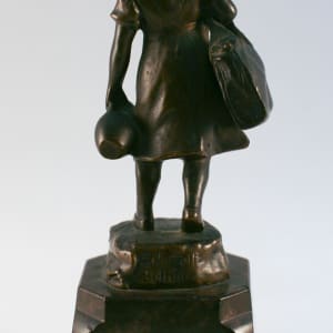 Schoolgirl by Julius Paul Schmidt-Felling 