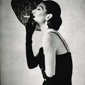 Anjelica Huston, Los Angeles 1983 by June Newton 