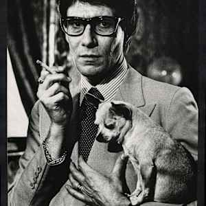 Yves Saint Laurent, Paris 1978 by June Newton 