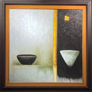 Bamboo and Bowls by Dieu Thuy Nguyen 