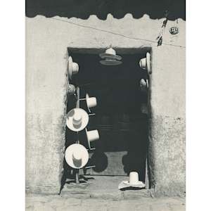 Sombrero Shop 1950 by Pierre Verger