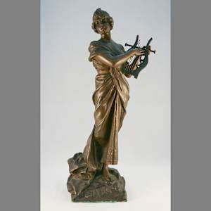 Sappho by Emmanuel Villanis