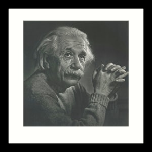 Albert Einstein 1948 by Karsh 