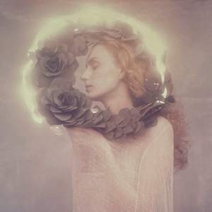 Suzanne with Wreath by Joyce Tenneson