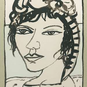 Celtic Maiden by John Bellany 