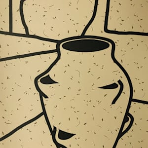 Plant Pot by Patrick Caulfield 