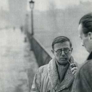 Jean-Paul Sartre, 1946 by Henri Cartier-Bresson 