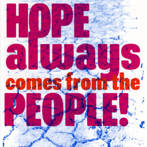 Greta's Truth No. 4 by Rhonda Babb - The Hope Symbol Project