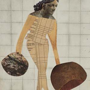 Woman carrying stones by E L Schmidt, Image 1.