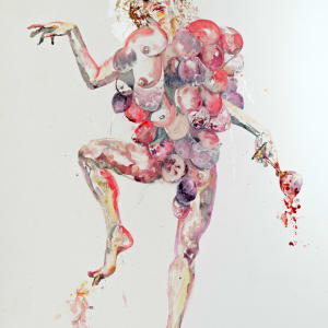 Vaccinium Macrocarpon (Cranberry Bosom-Room) by Alexandra Carter 