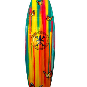 Peaceful Buddha Surfboard by RISK  Image: top 
