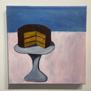 Homemade Sin: Diner Cake (framed) by Katharine Ligon 