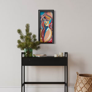 Regal by Julie Crisan  Image: Framed in black and ready to hang