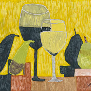 Otra copa de vino by Cecilia Anastos