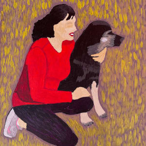 Cathy and Baloo by Cecilia Anastos