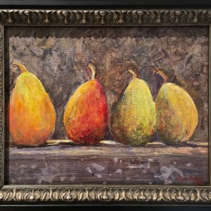 Four Pears by Jann Lawrence Pollard  Image: Frame for Four Pears