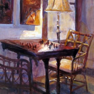 Chess on a Rainy Day by Jann Lawrence Pollard