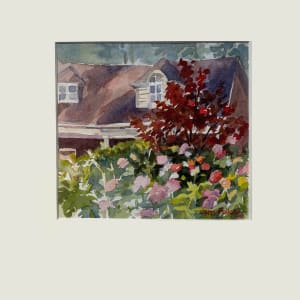 Rose Garden Shadows by Jann Lawrence Pollard 