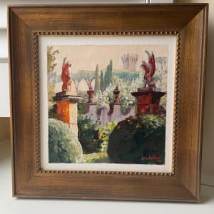 Capponi Garden, Florence by Jann Lawrence Pollard  Image: Frame for Caponni Garden