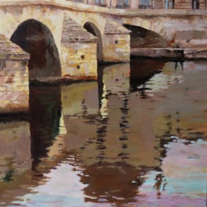 Pont Royal Reflections by Jann Lawrence Pollard