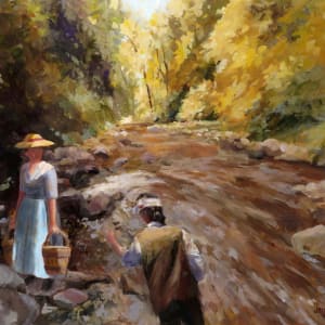 Prisoner Patriot John Reaches Woman at the Creek by Jann Lawrence Pollard
