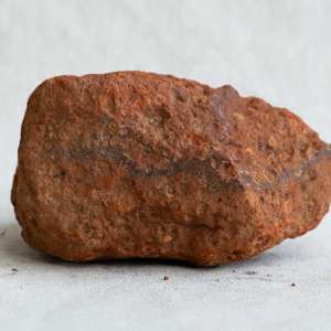 Bauxite Glaze by emma estelle chambers  Image: Bauxite ore collected from Bauxite, Arkansas
