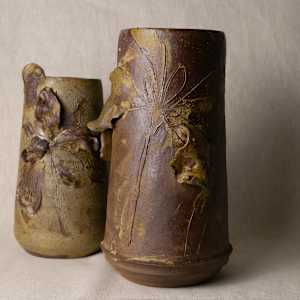 wild pigment vases by emma estelle chambers