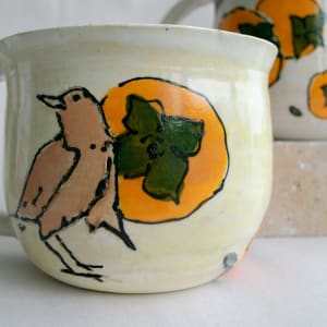 Crows and Persimmons by Emma Estelle Chambers 