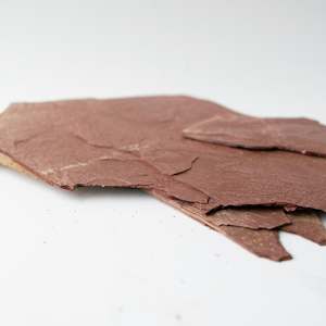 Red Shale Glaze by emma estelle chambers  Image: Red shale, collected by the Arkansas Geological Survey
