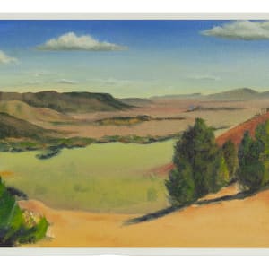 Pre-Storm N. Mexico by Phyllis Anna Stevens Estate