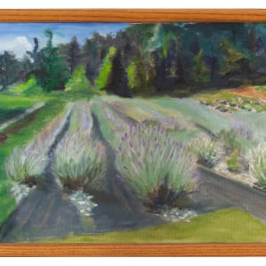 Lavender Fields by Phyllis Anna Stevens Estate