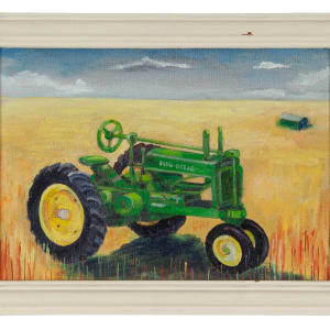 Green Tractor by Phyllis Stevens