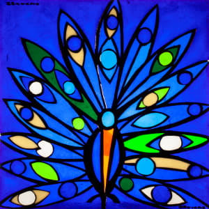 Peacock by Phyllis Anna Stevens Estate