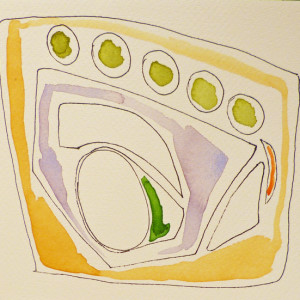 Abstract by Mary Lou Dauray