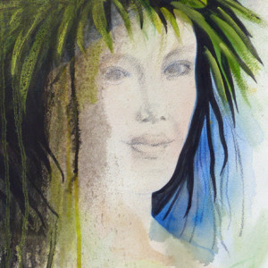 Face Hawaiian by Mary Lou Dauray