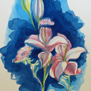Flower Hawaii 3 by Mary Lou Dauray