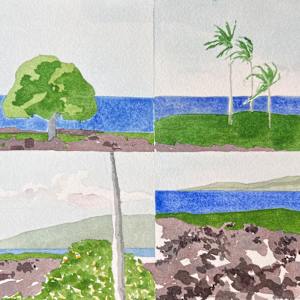 4 Scenes Hawaii by Mary Lou Dauray
