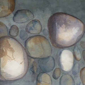 Stones  3 by Mary Lou Dauray