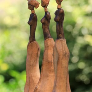 Three African Ladies with Fish 2/12 by Maritza Breitenbach 