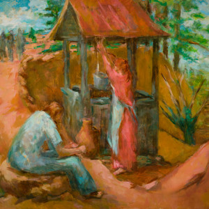 The Woman at the Well by Miriam McClung 