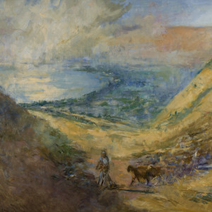 The Shepherd at Galilee by Miriam McClung 