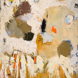 White Abstract by Miriam McClung, Image 1.