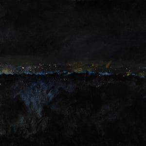 Night Scene Overlooking the City by Miriam McClung, Image 1.