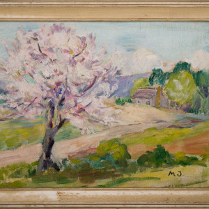 Peach Tree in the Country by Miriam McClung 